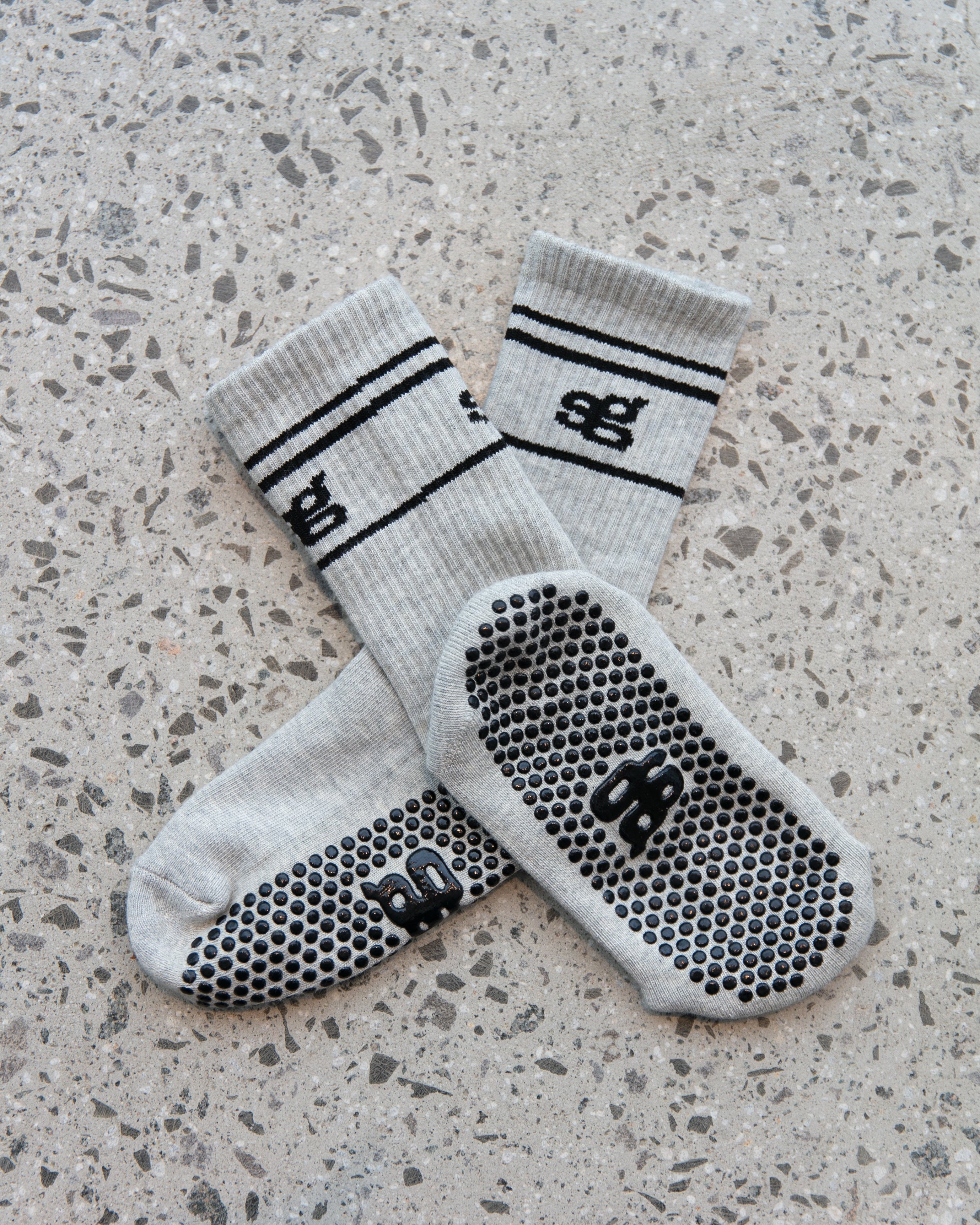 CLUB CREW - GREY/BLACK