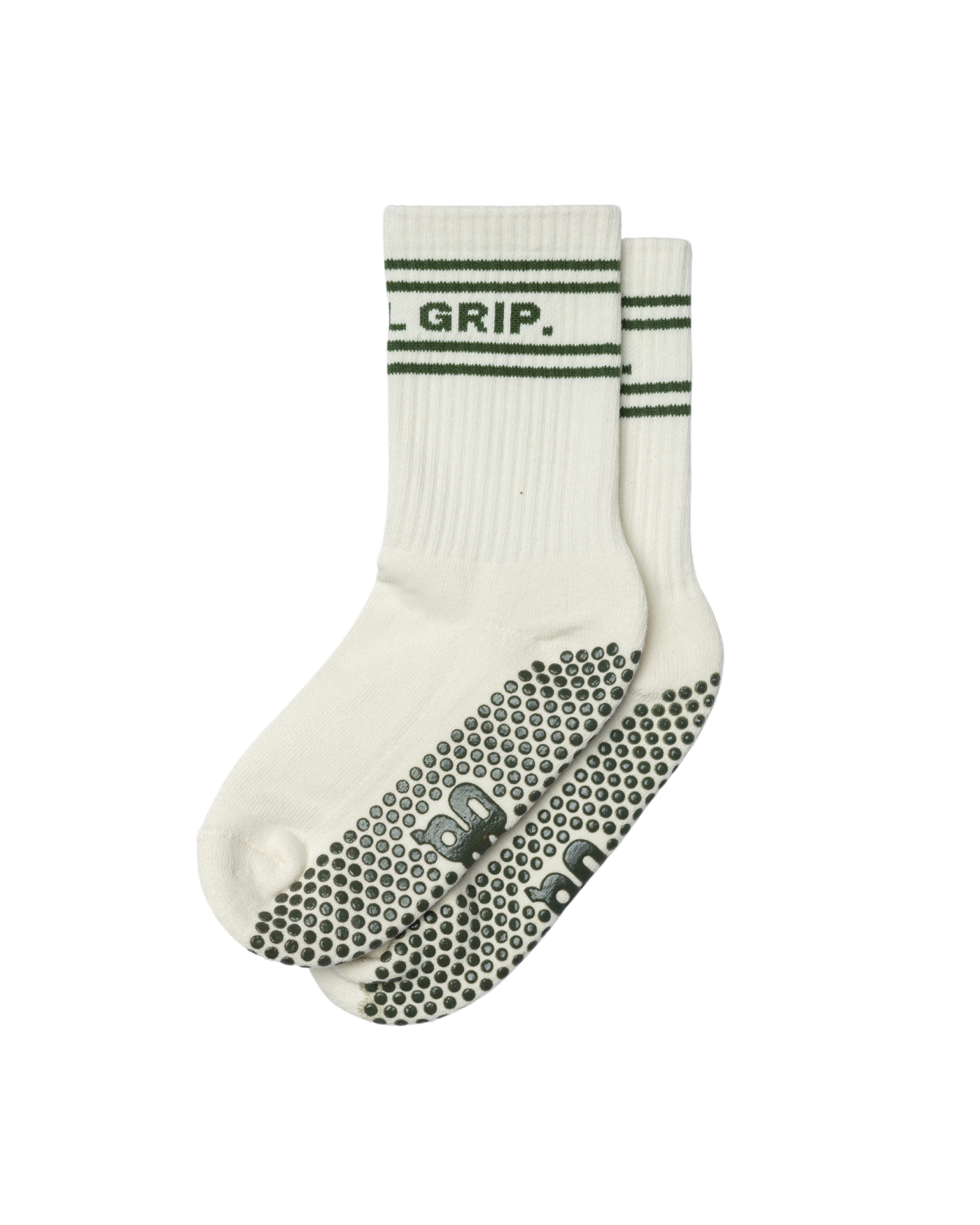 CLUB CREW - CREAM/KHAKI