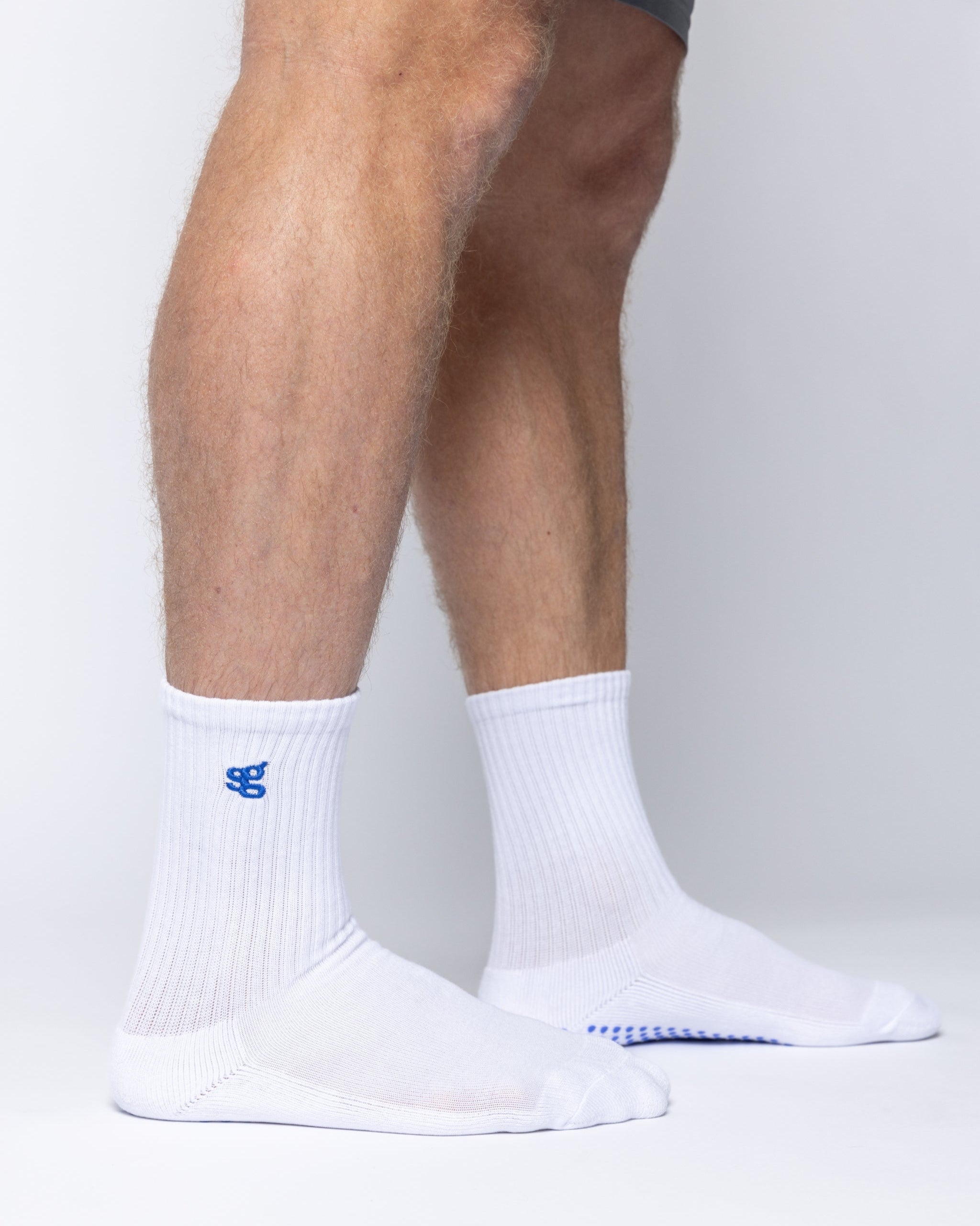 CLASSIC CREW - WHITE/BLUE